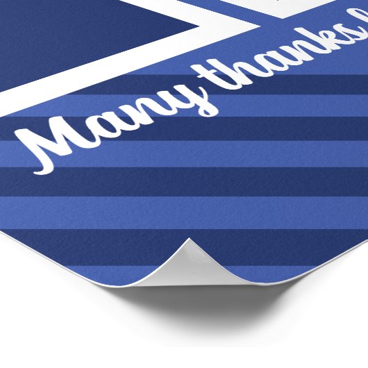 カスタマイズ4写真の従業員賞受賞者表彰 ポスター (角)