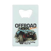 カスタマイズ4輪は山を呼び出す クレジットカード栓抜き (裏面)