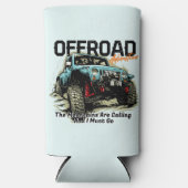 カスタマイズ4輪は山を呼び出す スリム缶クーラー (正面)