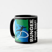 カスタマイズ: はっきりしたで写実的なバンジーのジャンプのデザイン マグカップ (正面左)