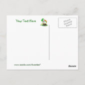 カスタマイズ!ウェスティーパピーセントパトリックのデイカード ポストカード (裏面)