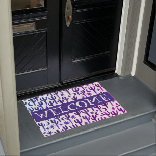 カスタマイズ!ウェルカムナイトデザートサグアーロサボス ドアマット