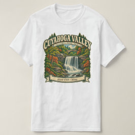 カスタマイズ カヤホガバレー国立公園 Tシャツ