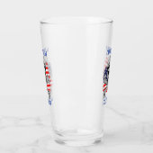 カスタマイズ,キャプテン,スカルとボーンズ,米国国旗,セーラー タンブラーグラス (左)