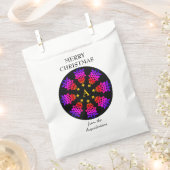 カスタマイズ |クリスマスツリー |フェスティバル休日 フェイバーバッグ (クリップ留めされた状態)