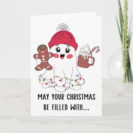 カスタマイズ クリスマス コーヒー 名言 友達用 (正面)