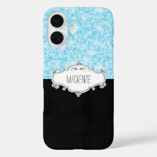カスタマイズ グリッター スマホケース iPhone 16ケース