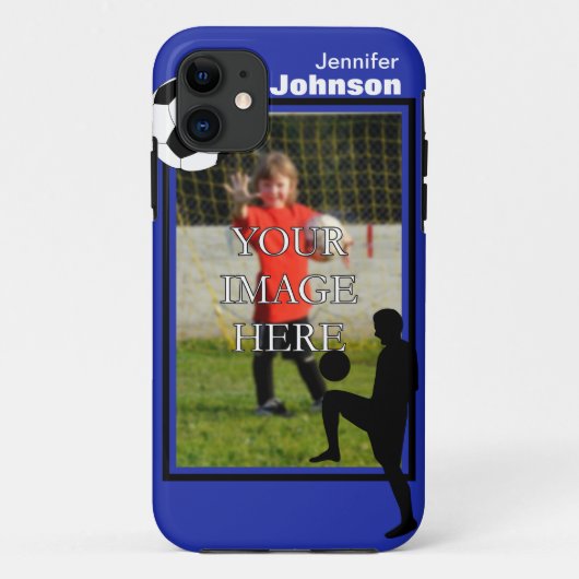 カスタマイズ サッカー iPhone 5 カバー (裏面)