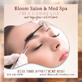 カスタマイズ サロン メド スパ マイクロピグメンテーション メイクアップ ウィンドウサイン (シート2)