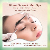 カスタマイズ サロン メド スパ マイクロピグメンテーション メイクアップ ウィンドウサイン (シート3)