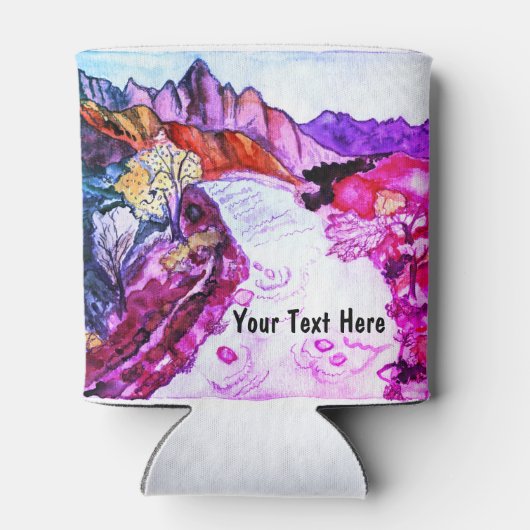 カスタマイズ!シオンナショナルパークユタウォーター色 缶クーラー (裏面)