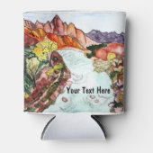 カスタマイズ!シオンナショナルパークユタウォーター色 缶クーラー (正面)