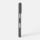 カスタマイズ シンプル おしゃれ モダン ブラック iPhone 16ケース (右側面)