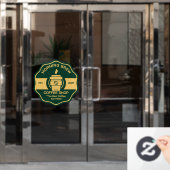 カスタマイズ ジェネリック コーヒー ショップ ビジネス フロント ウィンドウサイン (オフィスドア)