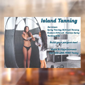 カスタマイズ スプレー タンニング ブース ビジネス 2 ウィンドウサイン (シート2)