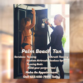 カスタマイズ スプレー タンニング ブース ビジネス 4  ウィンドウサイン (シート2)