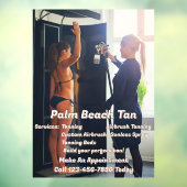 カスタマイズ スプレー タンニング ブース ビジネス 4  ウィンドウサイン (シート3)