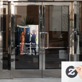 カスタマイズ スプレー タンニング ブース ビジネス 4  ウィンドウサイン