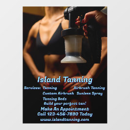 カスタマイズ スプレー タンニング ブース ビジネス 5 ウィンドウサイン