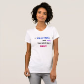 カスタマイズ - スポーツのユーモア Tシャツ (正面フル)