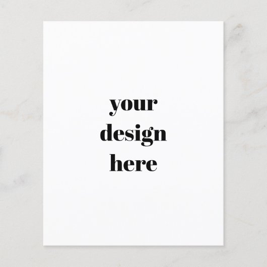 カスタマイズ チラシ (正面)