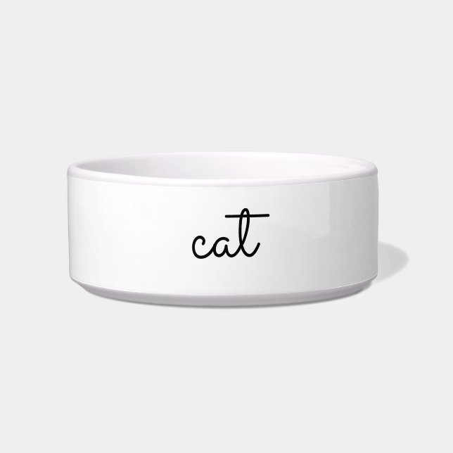 「カスタマイズ/テキストとカラーの変更」 - pet bowl ボウル (正面)