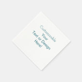 カスタマイズ/テキストまたはデザインはこちら！ スタンダードカクテルナプキン (角)