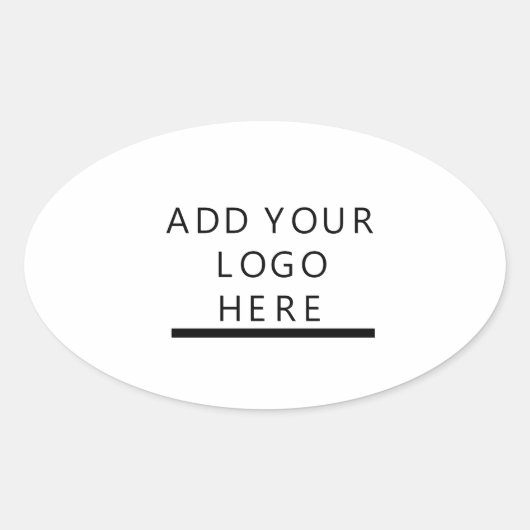 カスタマイズ -デザイン – ロゴの追加 楕円形シール (正面)