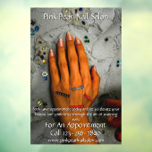 カスタマイズ ネイルサロン ネイルビジネス2 ウィンドウサイン (シート3)