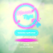 カスタマイズ ネオン カラオケ ナイト 大 ウィンドウサイン (シート3)