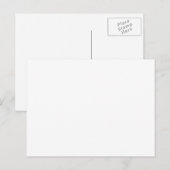 カスタマイズ!パター無地のン基準 ポストカード (正面/裏面)