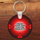 カスタマイズ/パーソナライズ/独自の作成 キーホルダー (正面)