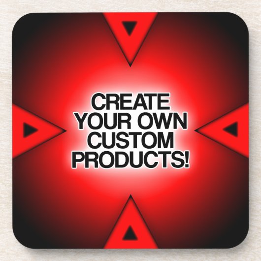 カスタマイズ/パーソナライズ/独自の作成 コースター (正面)