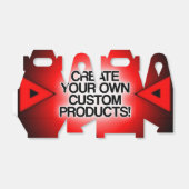 カスタマイズ/パーソナライズ/独自の作成 フェイバーボックス (折り畳みなし)