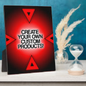 カスタマイズ/パーソナライズ/独自の作成 フォトプラーク (側面)