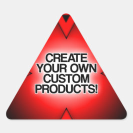 カスタマイズ/パーソナライズ/独自の作成 三角形シール