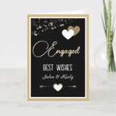 カスタマイズ!パーフェクトカップル婚約 カード (正面)