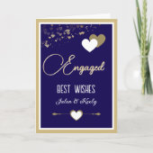 カスタマイズ!パーフェクトカップル婚約 カード (正面)