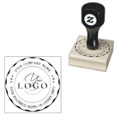 カスタマイズ |ビジネスロモダンゴの会社名 ラバースタンプ (押印)