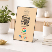 カスタマイズ ビジネス レビュー QR コード ロゴ