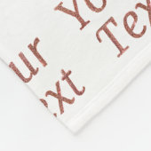 カスタマイズ フリースブランケット (角)