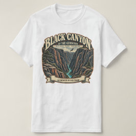 カスタマイズ ブラックキャニオン国立公園 Tシャツ