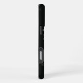 カスタマイズ ブラック カメレオン iPhoneケース (右側面)