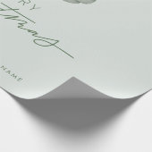 カスタマイズ ブランド 会社名 メリークリスマス ラッピングペーパー (角)