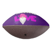 カスタマイズ.ブルーアンドイエロー格言サッカー アメリカンフットボール (回転270)