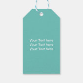 カスタマイズ「メリークリスマス」かわいいクリスマスフクロウ ギフトタグ (裏面)