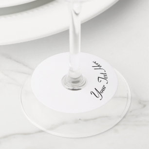 カスタマイズ! ワイングラスタグ