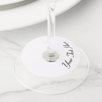 カスタマイズ! ワイングラスタグ