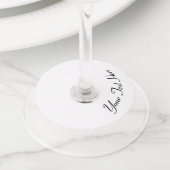 カスタマイズ! ワイングラスタグ (クローズアップ)