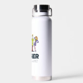 カスタマイズ | 全体集団14ミステリー株式会社先生 ウォーターボトル (背面)